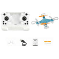 Mini Drone Easy Stunt Flights 360° Tricks Friendly Flyer, Mini Drone for Kids with LED Altitude Hold Propeller Protection Indoor