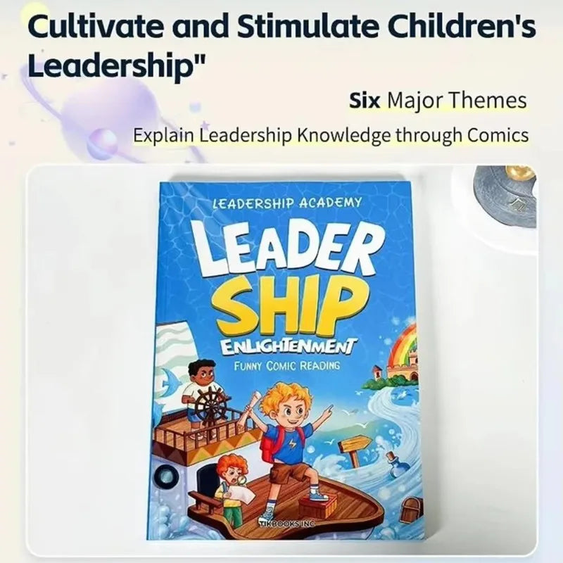 Kids Comic Enlightenment Books Children Leadership Street-Smart Growth Educational Picture Book Parent-child Reading Gift