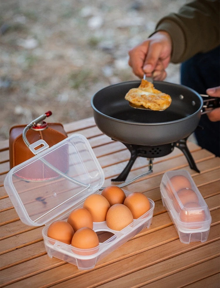 Outdoor Shockproof Egg Box Storage Box, Portable Camping Shatterproof Egg Tray, Home Plastic Protection Box, Travel Shatterproof