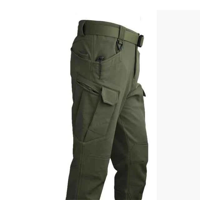 Winter Autumn Tactical Jackets Elastic Men Fleece Waterproof Suits Fishing Warm Hiking Camping Tracksuits Set Hood Coat S-5XL