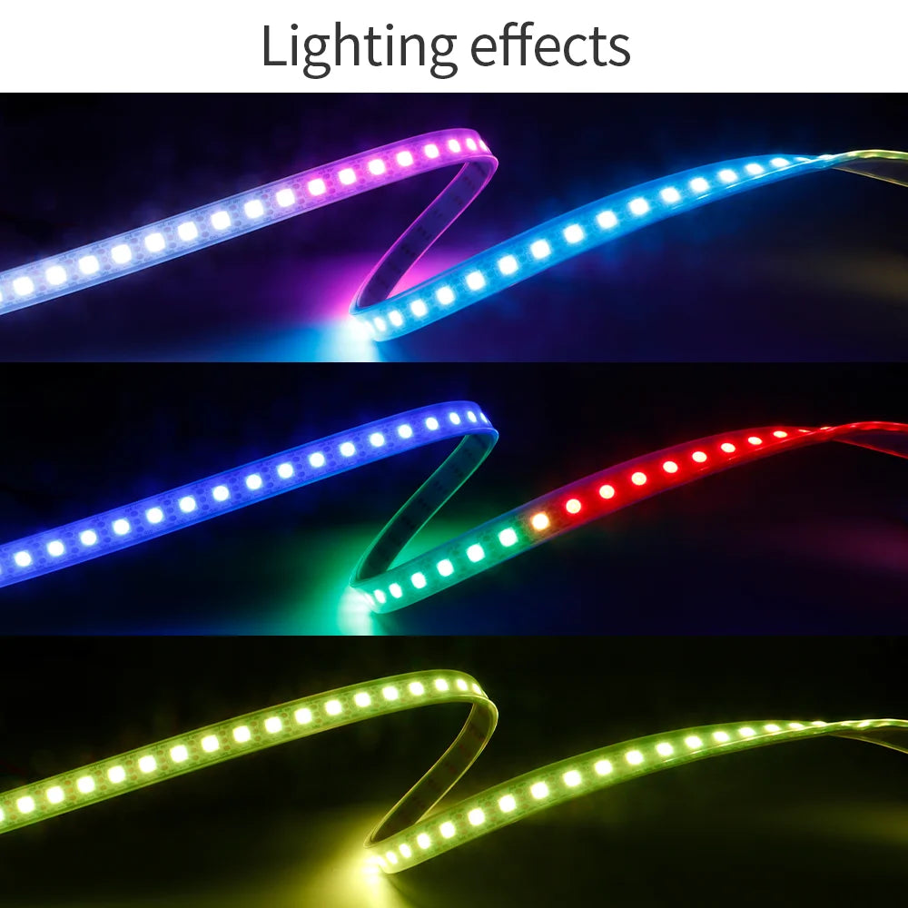 1-5M 144Leds/m WS2812B WS2813 WS2815 Led Strips 5050RGB Programmable Colored Running Flowing Led Strip Lights Led Ribbon DC5-12v