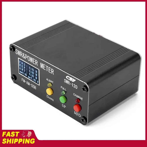 1.8-54MHz Shortwave Meter 120W SWR Digital Power Standing  Meter FM AM SSB Modes Power Meter Support SWR/Power Tool