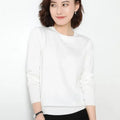 Women Sweaters 2026 O-neck Long Sleeve Autumn Winter Pullovers Fashion Korean Sweaters Bottoming Shirts Slim Knitwear Jumpers