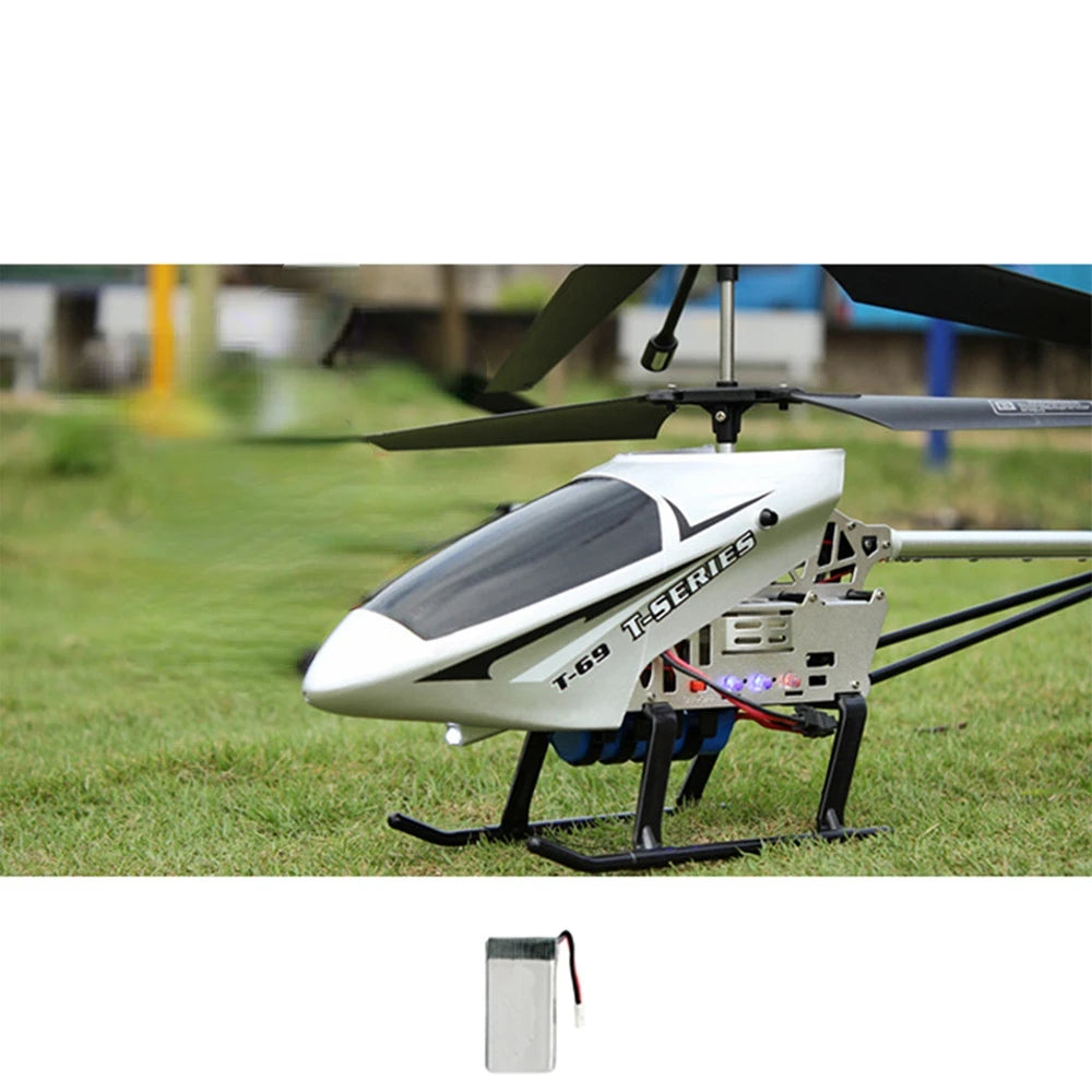 80cm Large Remote-controlled Helicopter Anti-falling RC UAV Durable Charging Model Toy Outdoor Aircraft Children's Birthday Gift