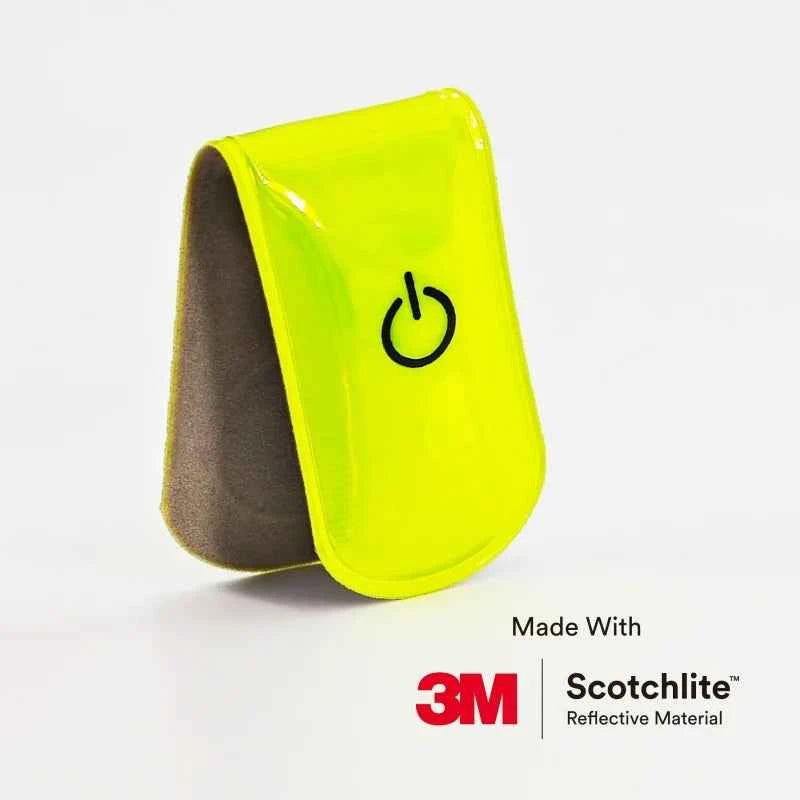 2PC 2026 Nouveau clip LED magnétique, clip réfléchissant et pratique, fabriqué avec 3M Scotchlite