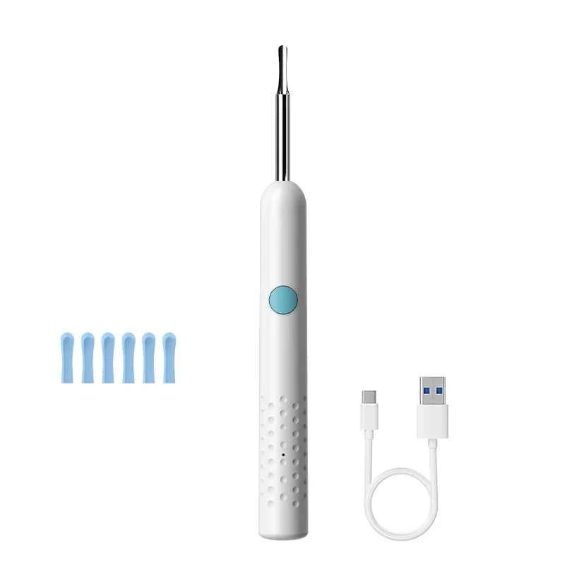 WiFi Visual Ear Scope 4.2mm 1080P Camera with Ear Spoon Base for iOS/Android Ear Cleaning Otoscope Endoscope Camera for Health