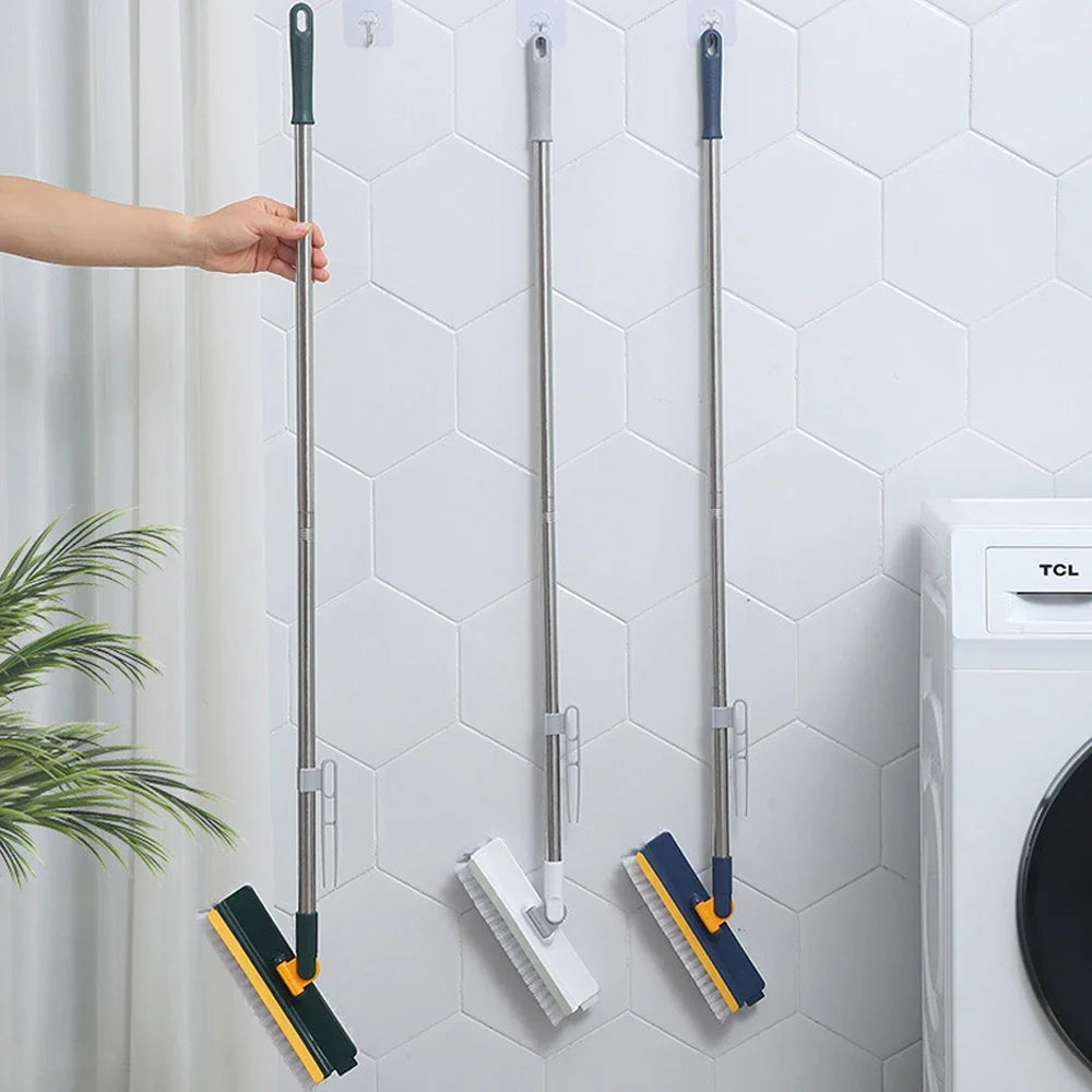 4-in-1 Corner Floor Cleaning Brush With Long Handle