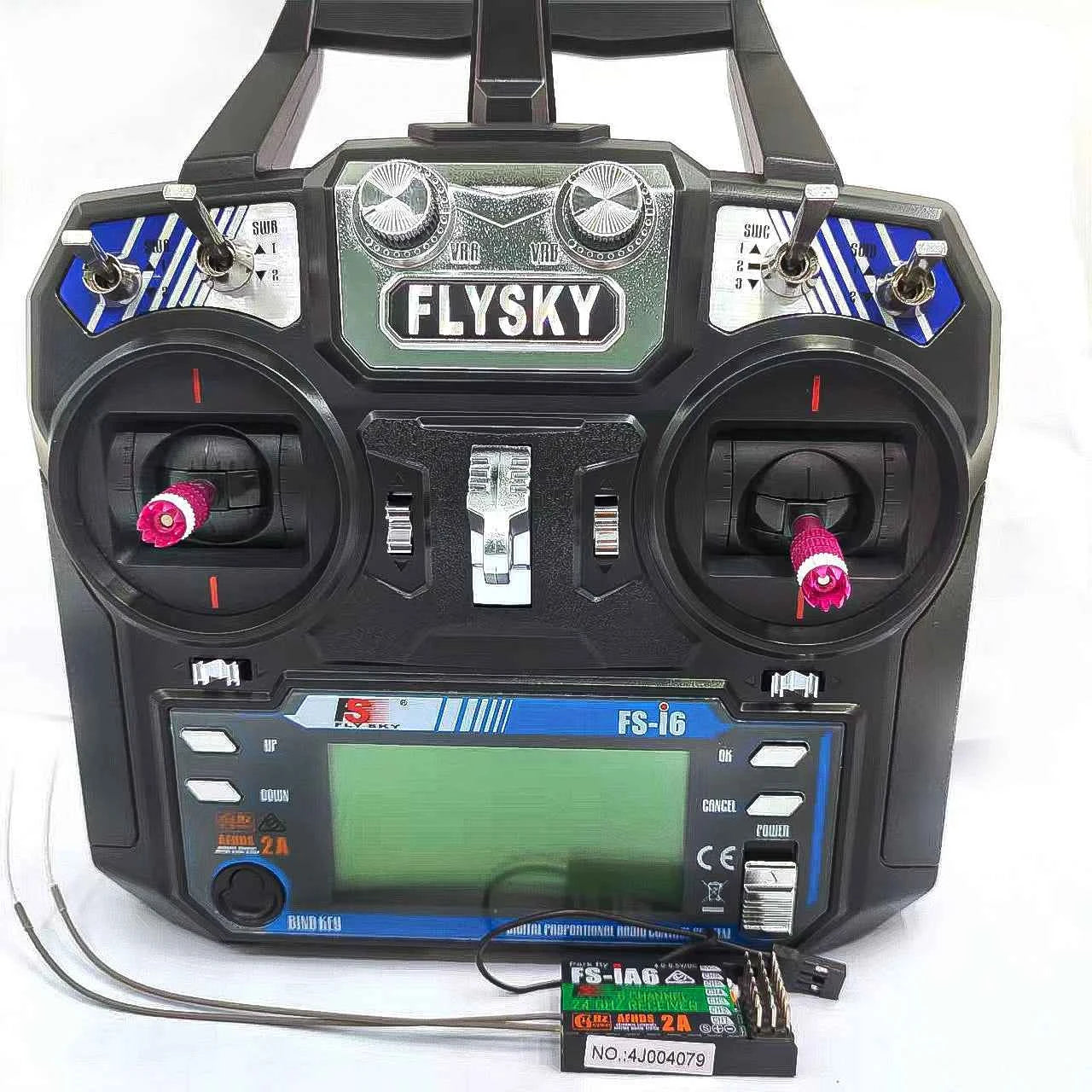 Flysky FS-i6 FS I6 2.4G 6ch RC Transmitter Controller FS-iA6 / FS-iA6B Receiver For RC Helicopter Plane Quadcopter Glider
