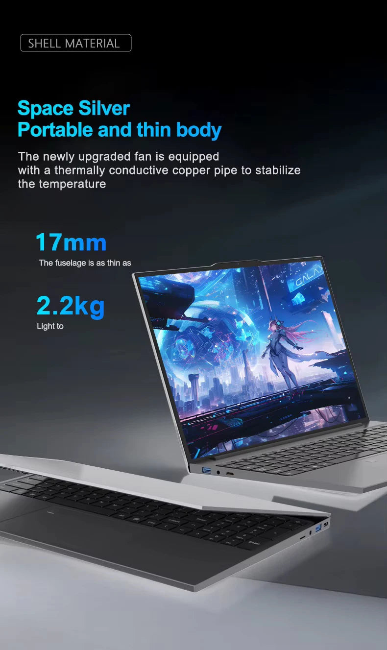 New Windows 11 Pro 15.6" Laptop Computer PC Intel Core i9 10980HK 16GB RAM 1TB SSD Fingerprint Unlock Notebook Backlight Laptop