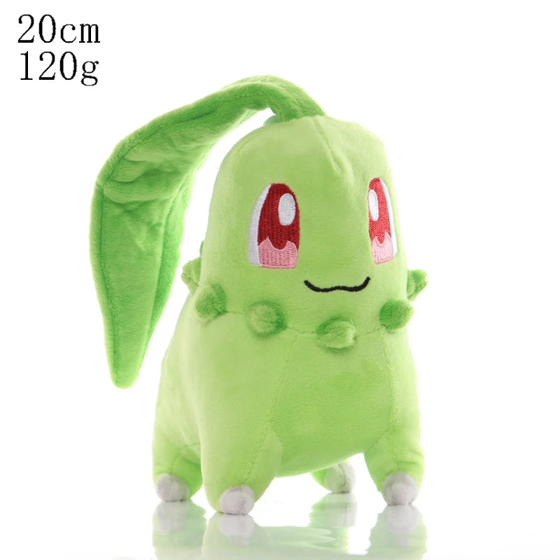 New Pokemon Snivy Abra Treecko Plush Kawaii Eevee Charizard Pikachu Genger Jirachi Blastoise Doll Aerodactyl Wholesale Gifts