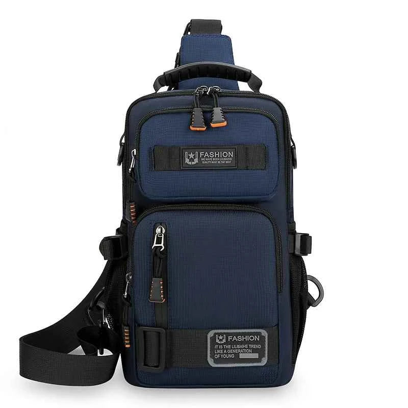 Fashion Men's Waist Packs Chest Bag High Quality Oxford Crossbody Bags For Men Fashion Casual Men Bag Handbag Male Chest Pack