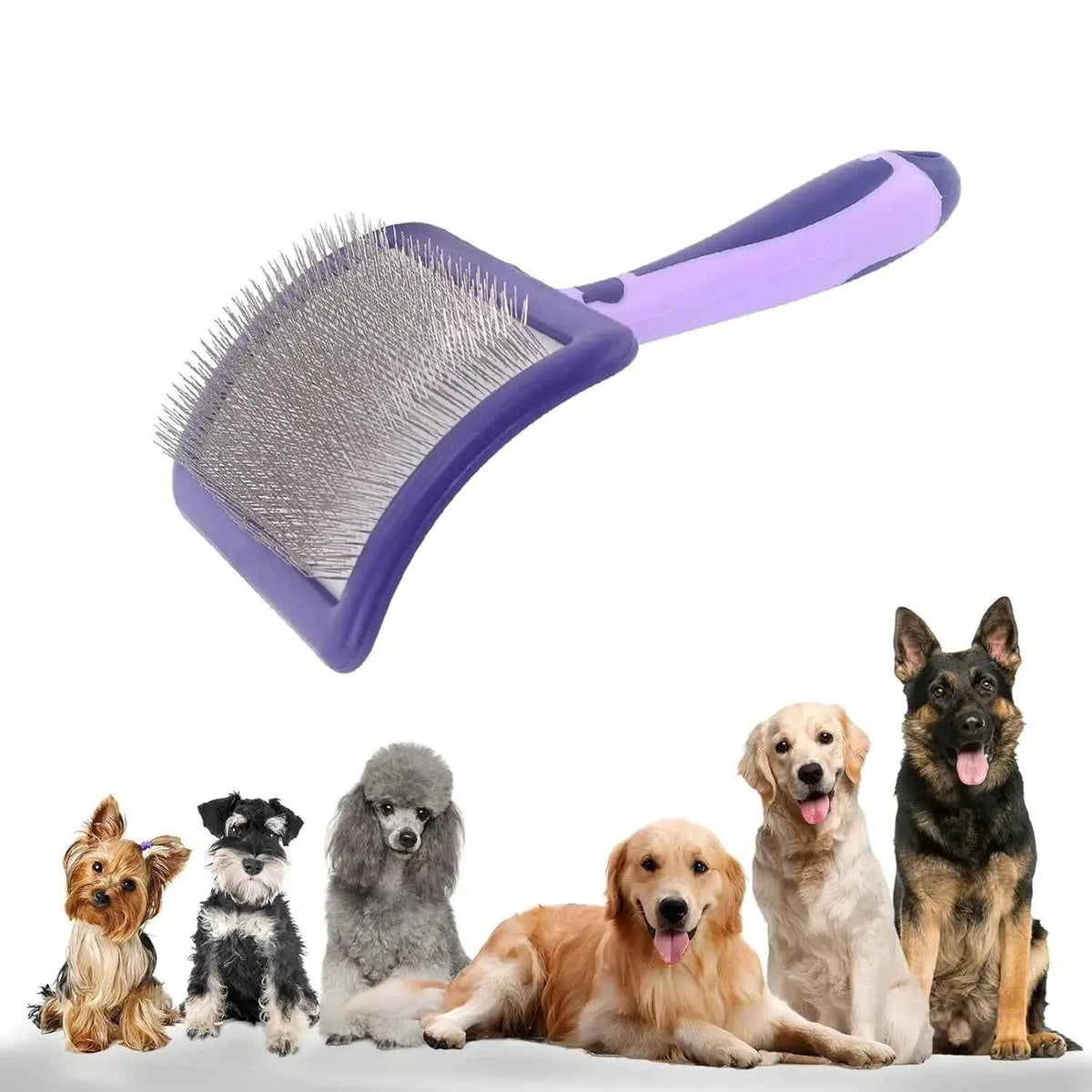Dog Grooming Brush for Shedding and Detangling