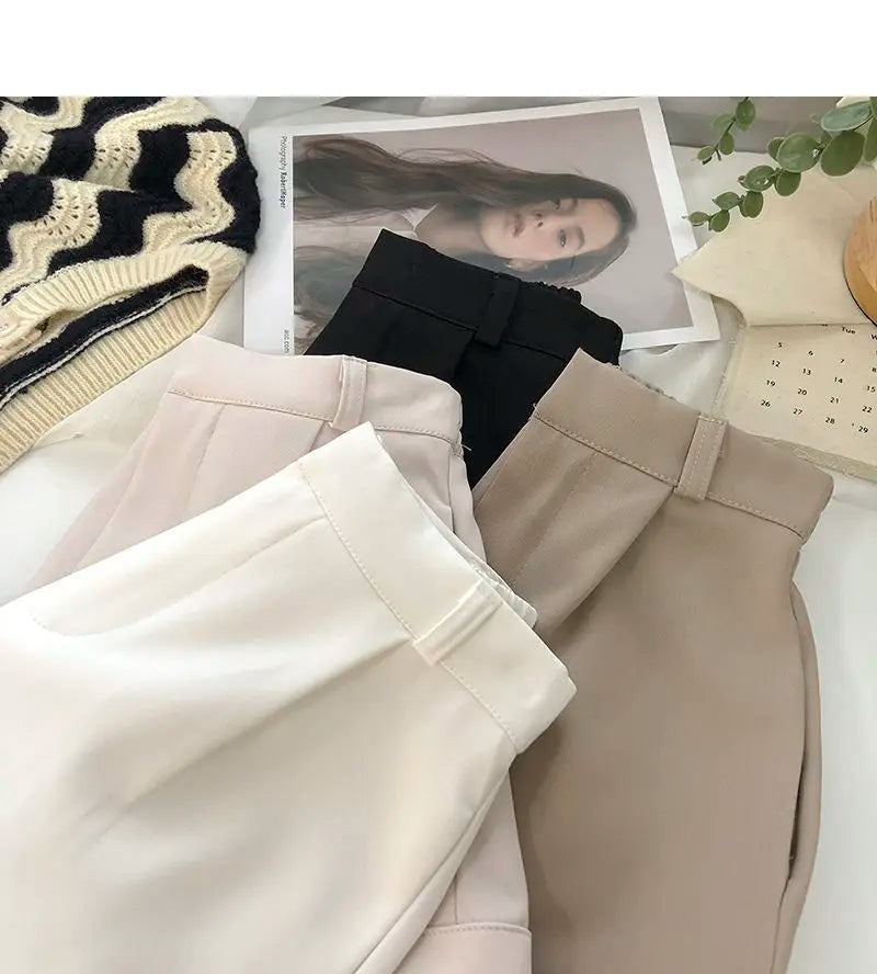 Women Shorts All-match Fashion New Arrival Solid Summer Casual Slim High Waist Korean Style Young Comfortable Daily Shopper Fit