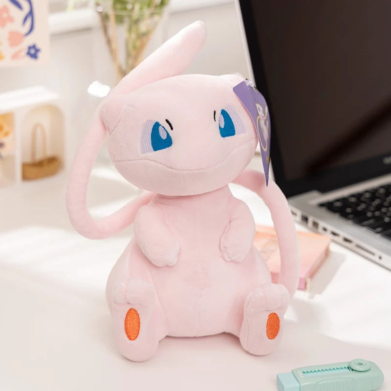Genuine Pokemon Pikachu Stuffed Doll Cute Cartoon Anime Series Gengar  Eevee Stuffed Doll Kawaii Toys Hobbies Kids Birthday Gift