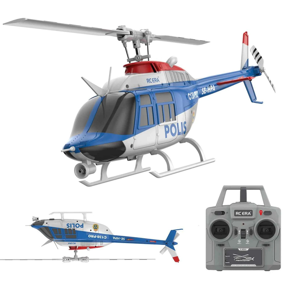 RC ERA C129V2 RTF RC Helicopter 2.4GHz 6-axis Gyroscope One Click 3D Flip Remote Control Aircraft Hobby Toys