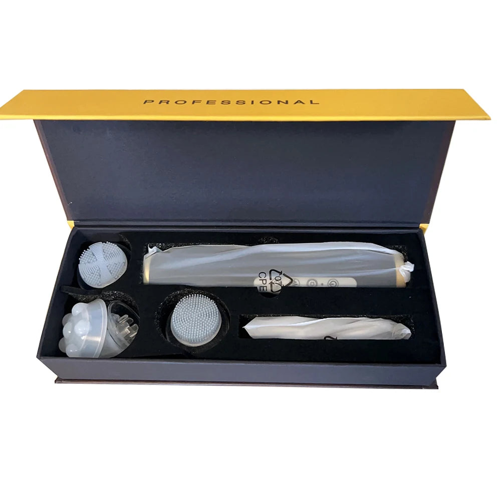 Newest Handheld Rechargeable CO2 Oxygen Bubble Device Exfoliate Oxygen Facial Machine Wrinkle Removal Portable Beauty Device