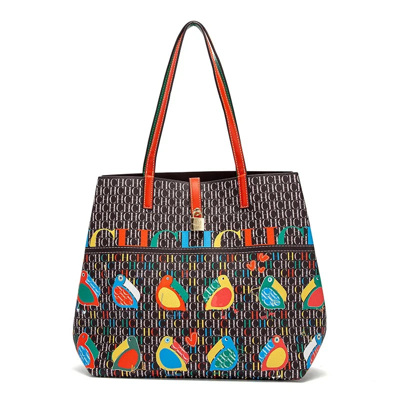 Fashion Underarm Bag Women's Work 2025 Seasons New Leisure Personalized Tote Bag Retro Large Capacity Shoulder Bag