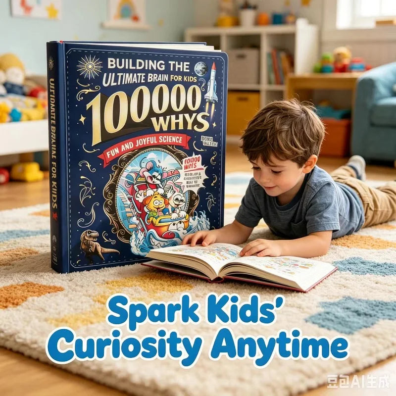 10000 Whys Kids Fun Science Book Ultimate Brain Educational Reading Cultivate Scientific Thinking STEM Learning for Children