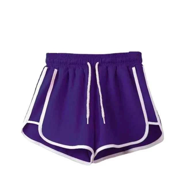 Elastic Shorts for Women Loose Fitting Quick Drying Summer Thin Running Fitness Leisure and Anti External Wear Instagram