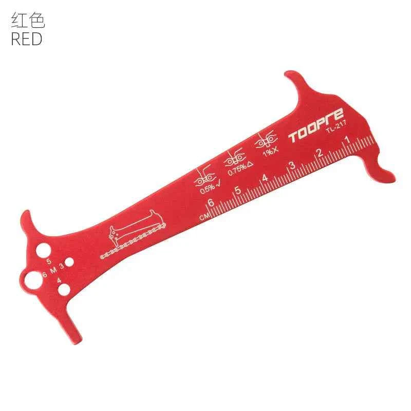3 in 1 Bicycle Chain Checker Bike Chain Wear Indicator Tool Bicycle Chain Hook Bike Bolt Measurement Tool