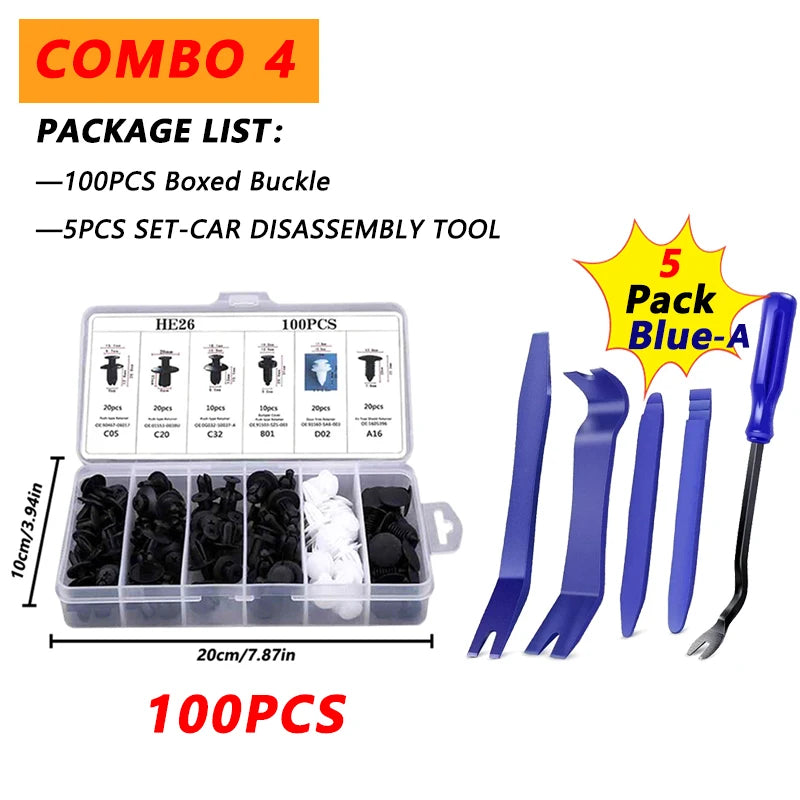 iLMH Car Hand Tool Set Car Disassembly Tool Kit Stereo Repair DVD Repair Tool Dashboard Removal Tool Interior Plastic Trim Panel
