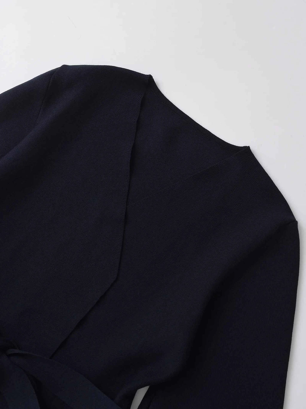 Spring Women Shoulder Pad Belt Knit Blazer Women Retro V-neck Long Sleeve Versatile Female Coat Women Clothes 9598/128