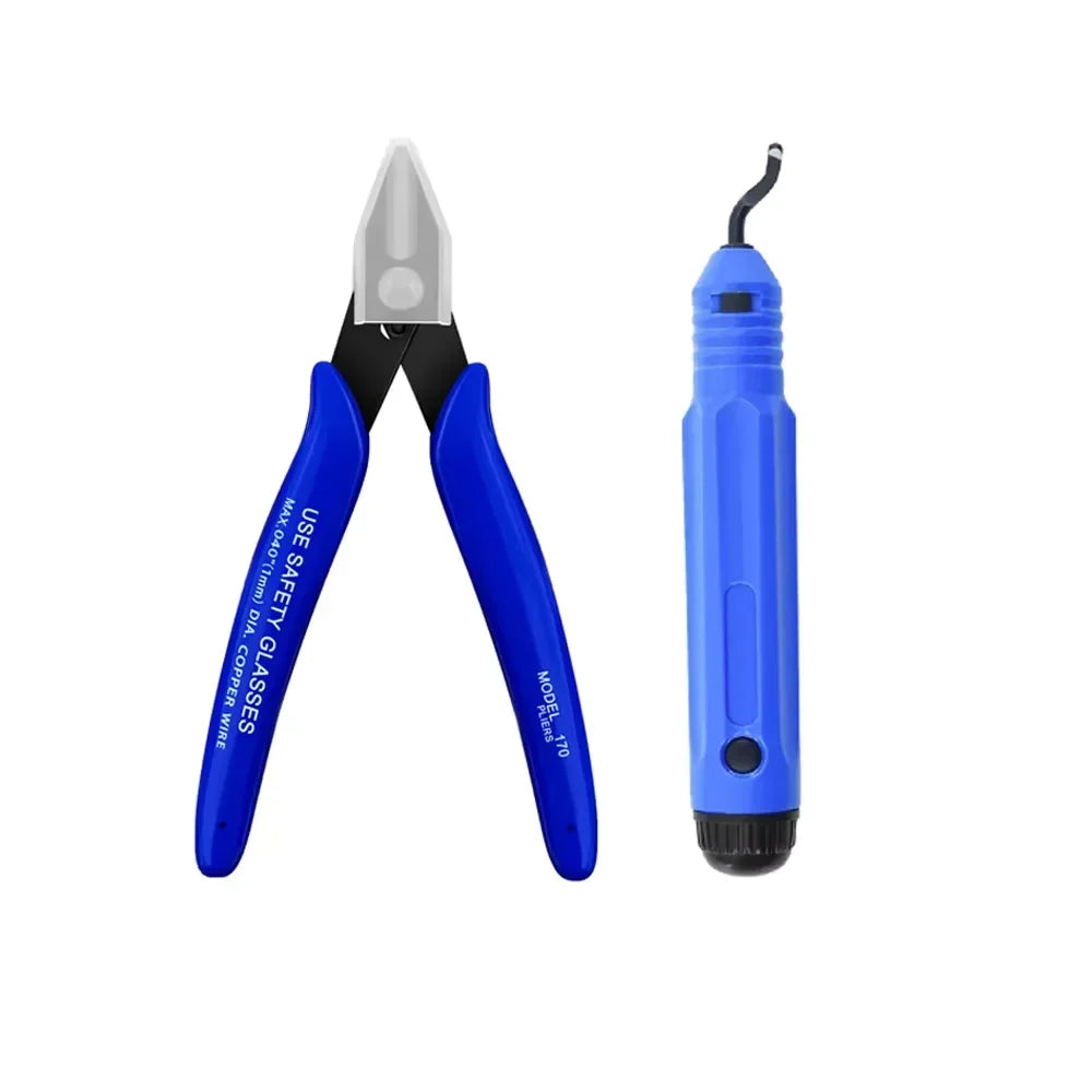 Multiple Models 3D Printer Tool Kit Trimming Knife Scraper Cleaning Needle Tweezers Pliers Deburring Kit DIY 3D Printing Tools