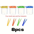Kids 8-in-1 Insect Collecting Kit, Comes with Tools & Observation Box for outdoor nature exploration