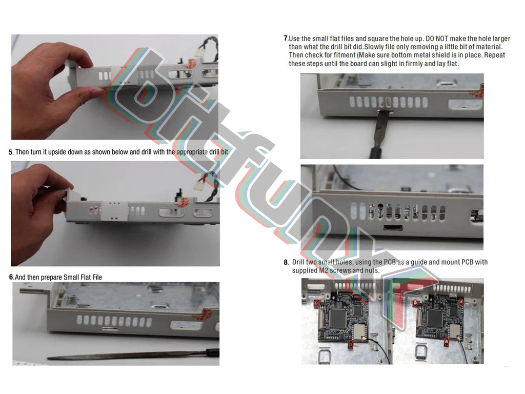 BitFunx DC HDMI™ Kit For SEGA Dreamcast Game Console High Definition 1080P DC Chip For Dreamcast PCB Board