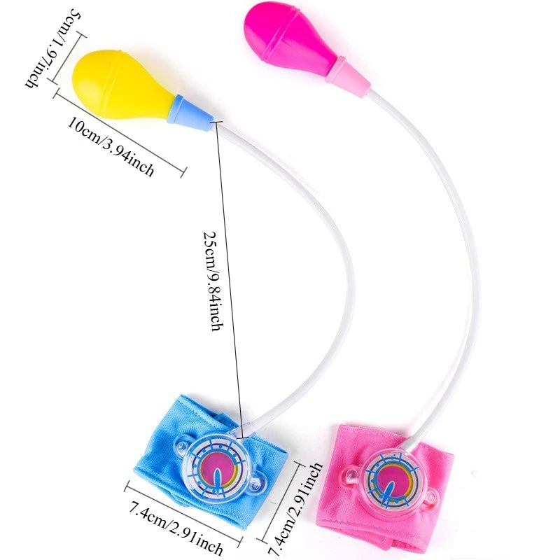 Kids Doctor Play Set - Simulation Blood Pressure Monitor Toy, Pretend Medical Checkup Kit for Children Educational Gift toy