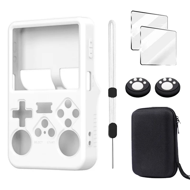Protective case For R36S Silicone Case Soft 360° drop protection Case For R36s Handheld Game Console Accessories