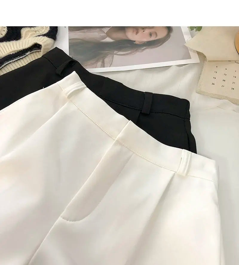 Women Shorts All-match Fashion New Arrival Solid Summer Casual Slim High Waist Korean Style Young Comfortable Daily Shopper Fit