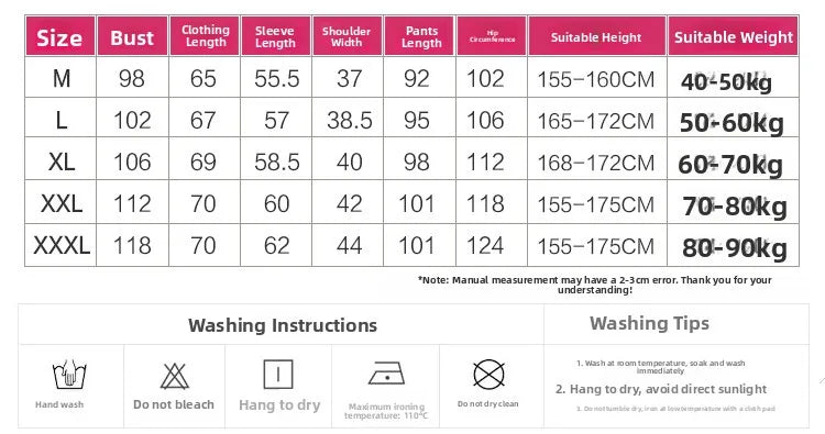 100% Pure Cotton Long Sleeve Sleepwear Set for Elderly Women Spring Summer Autumn Home Clothes Outwear Comfortable Home Suit