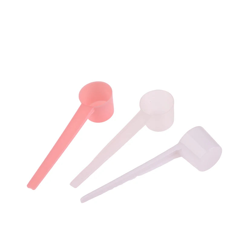 10Pcs 5g Measuring Spoons Coffee Protein Milk Powder Scoop Home Kitchen Gadgets DIY Plastic Measuring Spoon