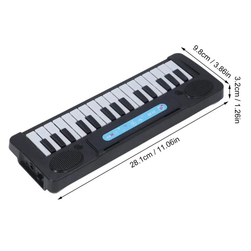 31 Keys Kids Piano Keyboard Portable Electronic Keyboard With Microphone For Beginners 3-6 Years Old Boys Girls