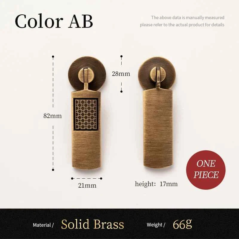 Santaya Antique Brass Handle Luxury Bronze Pull Kitchen Cabinet Handle Wardrobe Drawer Knob