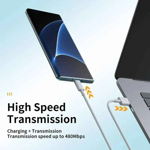 10A USB A To C Cable Type C To C Data Cable High Speed 0.25/1/1.5/2m Charging Cord for Android IPhone Fast Stable Transfer Wires