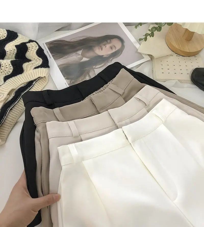 Women Shorts All-match Fashion New Arrival Solid Summer Casual Slim High Waist Korean Style Young Comfortable Daily Shopper Fit