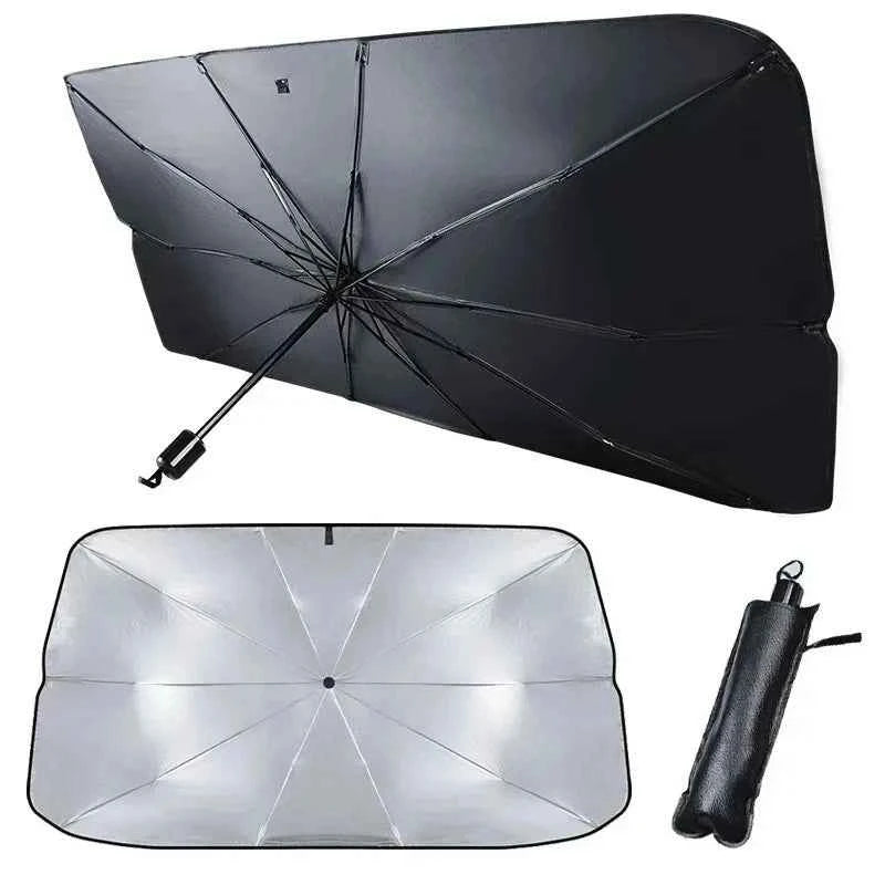 Car sunshade front windshield titanium silver thickened sunshade anti UV folding car sunshade car sunshade accessories