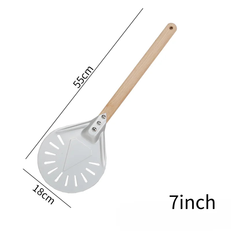 7 8 9 10 Inch Long Pizza Peel AdjustableTurning Shovel Spatula Baking Tool  Kitchen Utensils Nonstick Big Pizza Turner for Oven