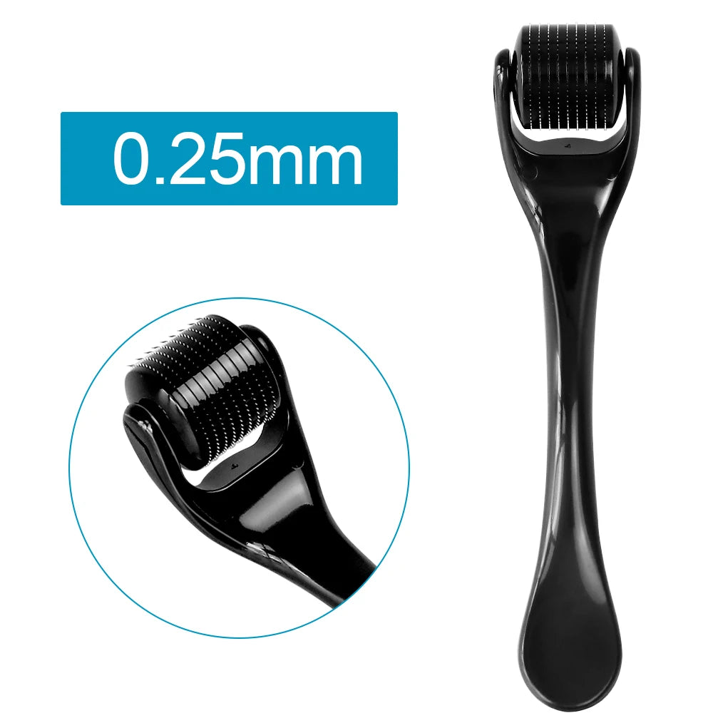 Derma Roller DRS 540 Facial Skin Care Dermaroller Titanium Micro Needle Roller for Hair Regrowth Beard Growth Face Beauty Device
