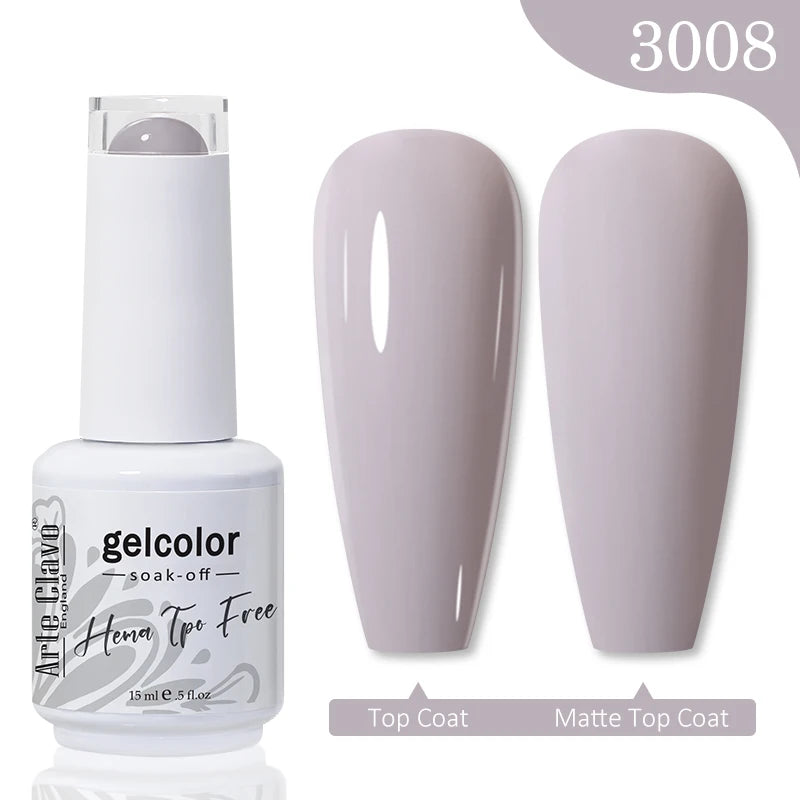 Arte Clavo TPO HEMA FREE Top Quality Discount Price 131 Colors Nail Gel Polish New Formula Nail Gel 15ml Bottle UV Gel Varnish