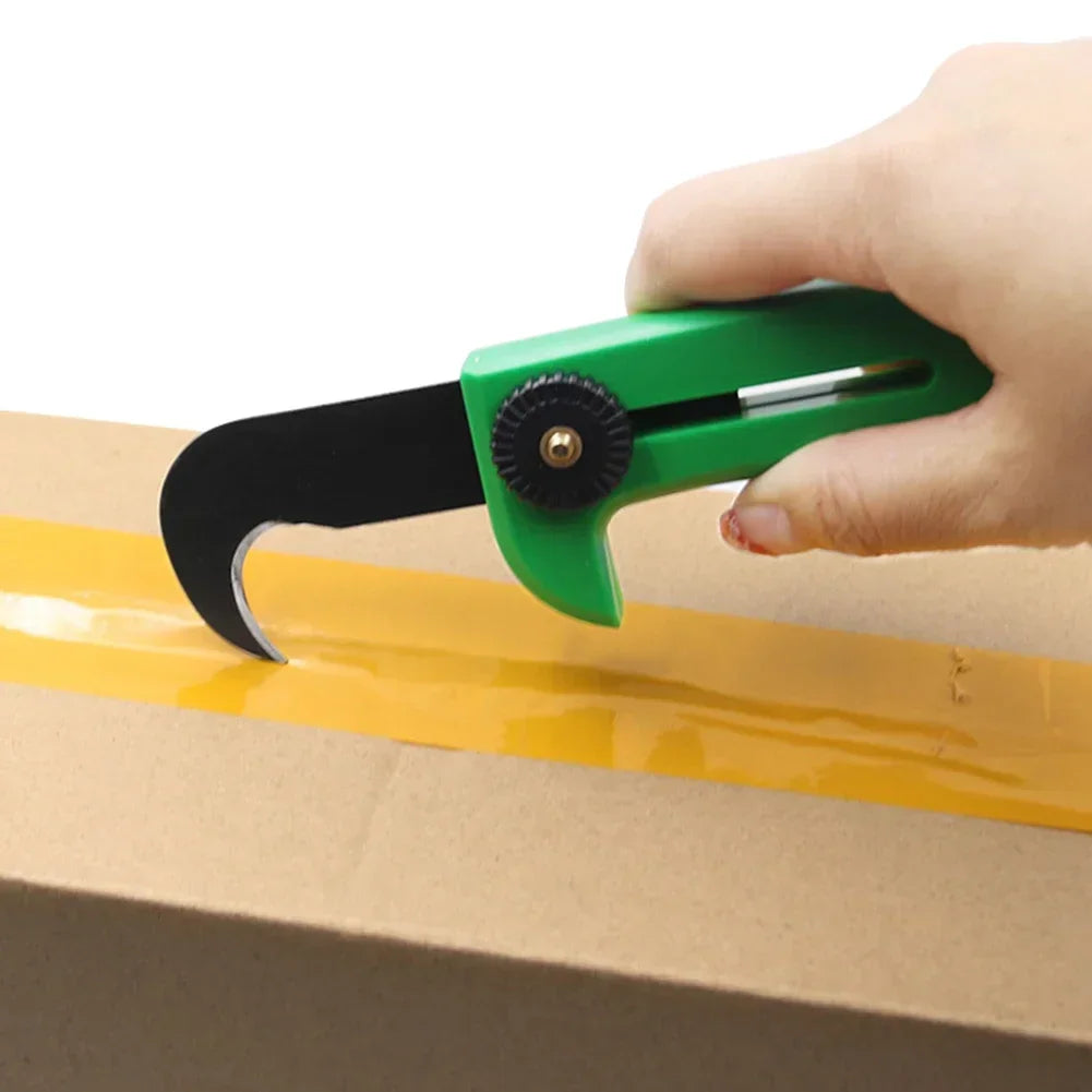 Unpacking Knifes Portable Express Parcel Push Knifes Keychain Hook Blade Survival Clip Camps Sharps Cutter Tool Box Opener