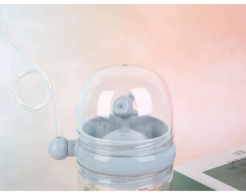 Water Bottles Children Whale Squirting Cup Dolphin Goldfish Prevent Falling Bottle Drinkware Kitchen Dining Bar Home