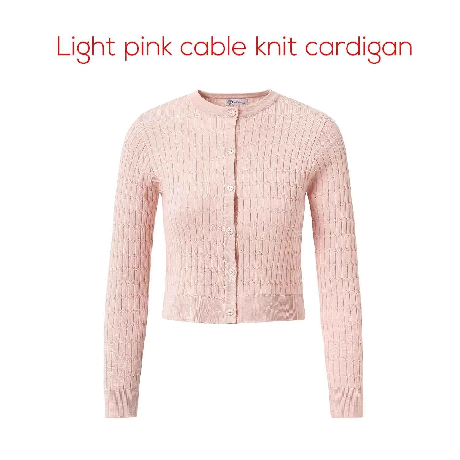 AP SS26 Women Sleeveless Shirt and Cable Knitting Cardigan Clothing