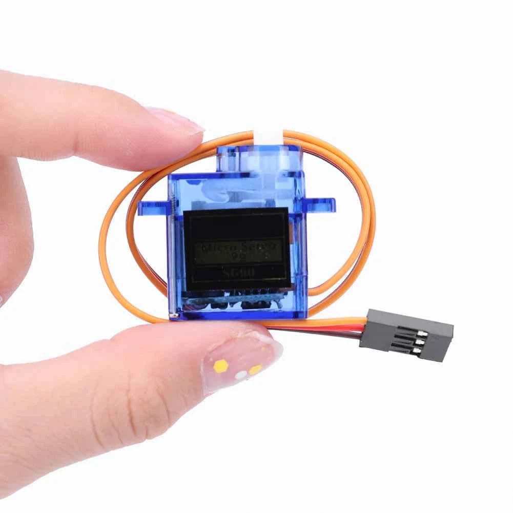 SG90 9G Micro Servo Motor for For RC Car Toy Airplane 180/360° Fixed Wing Micro Servo Motor for RC Helicopter Aircraft Airplane