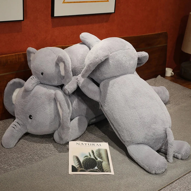 Cartoon Elephant Plush Toys Cute Soft Lovely Stuffed Pillows Dolls For Birthday Festival Gift