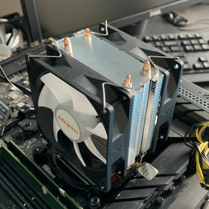 X99 RGB CPU air-cooled Cooler 3PIN/4PIN PC Processor Radiator For Intel LGA 1151 1155 1200 X99 1700 2011 AM5 AM3 AM4 Ventilador