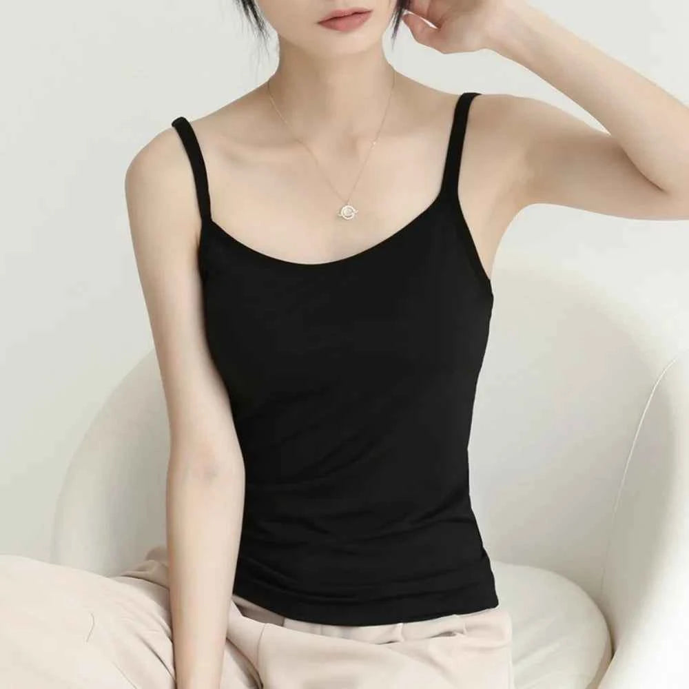 Summer Sexy Tank Top Black White Nude Camisoles Women Sleeveless T-Shirt Breathable Fitness Sport Vest Tank Top Female Basic Top