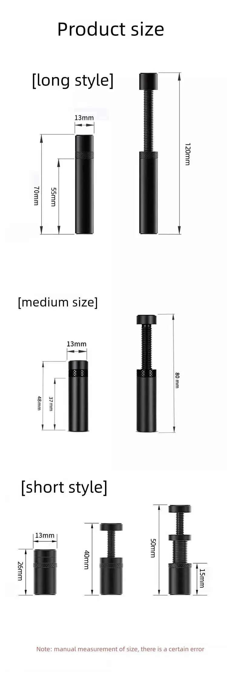 Aluminum GPU Holder Vertical Telescopic Rotating Stand Magnetic Bracket Video Card Holder Graphics Card Bracket Support 27-120mm